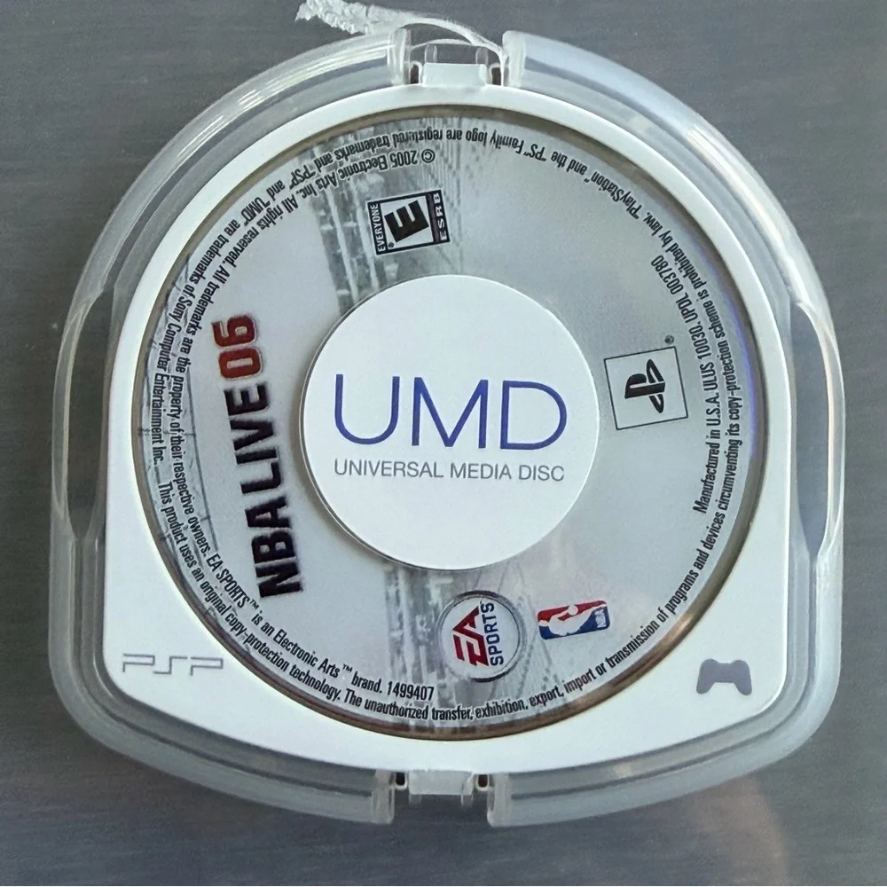 NBA Live 06 vintage PSP basketball game